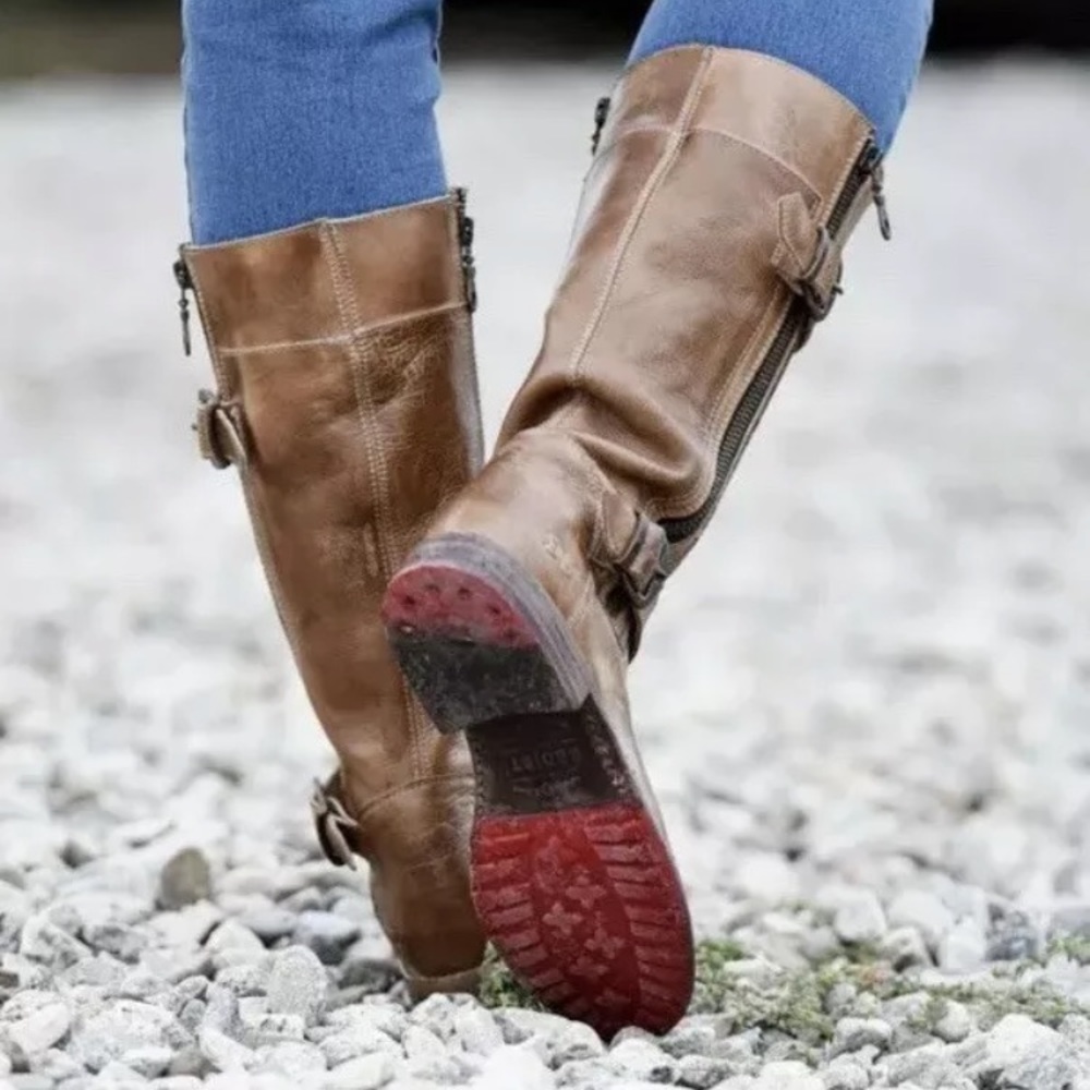 Beg Stu Gogo lug boots